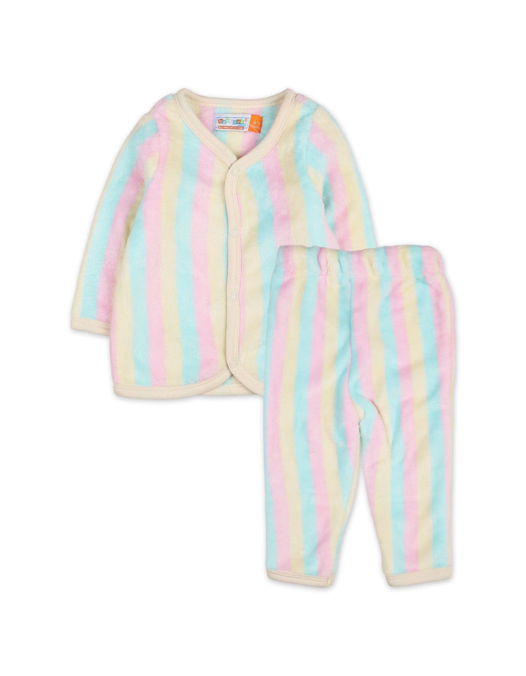 Night Suit Bambies Striped Multi at Zubaidas
