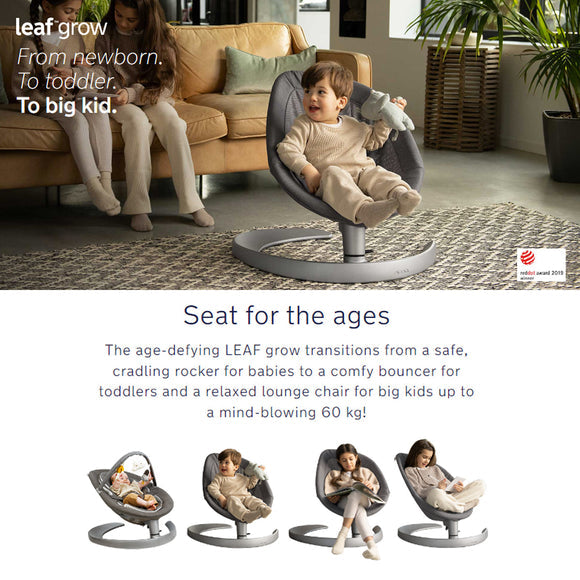 Nuna LEAF Grow Baby Swing Granite SE10315GRNGL at Zubaidas Official Pakistan