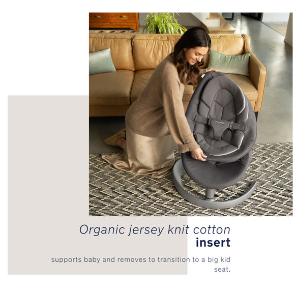 Nuna LEAF Grow Baby Swing Granite SE10315GRNGL at Zubaidas Online Pakistan