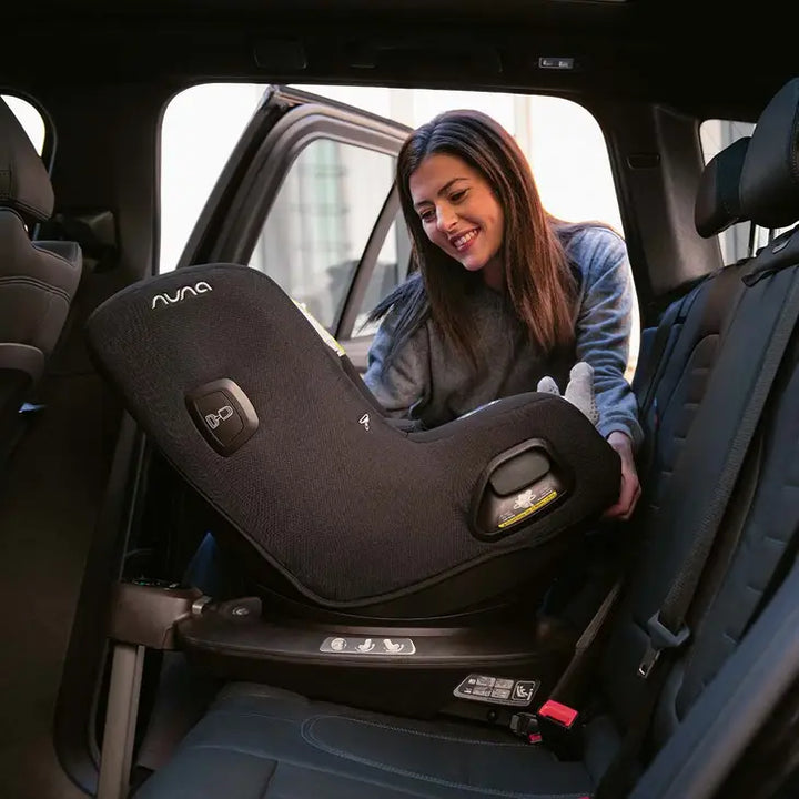 Nuna PRUU ISOFIX Rotating Infant Car Seat Caviar CS19303CVRGL at Zubaidas The Best Car Seat Store in Pakistan