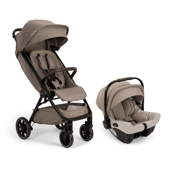Nuna travel system TRVL LX Cabin Size Stroller with Pipa urbn Car Seat Cedar TS18115601CRD at Zubaidas