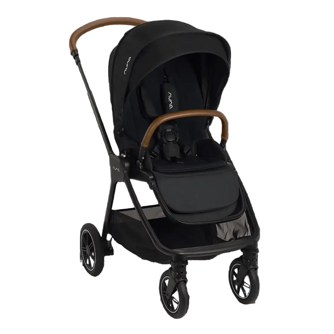 Nuna TRIV Next Premium Baby Stroller with Rain Cover Caviar ST16615CVRGL at Zubaidas