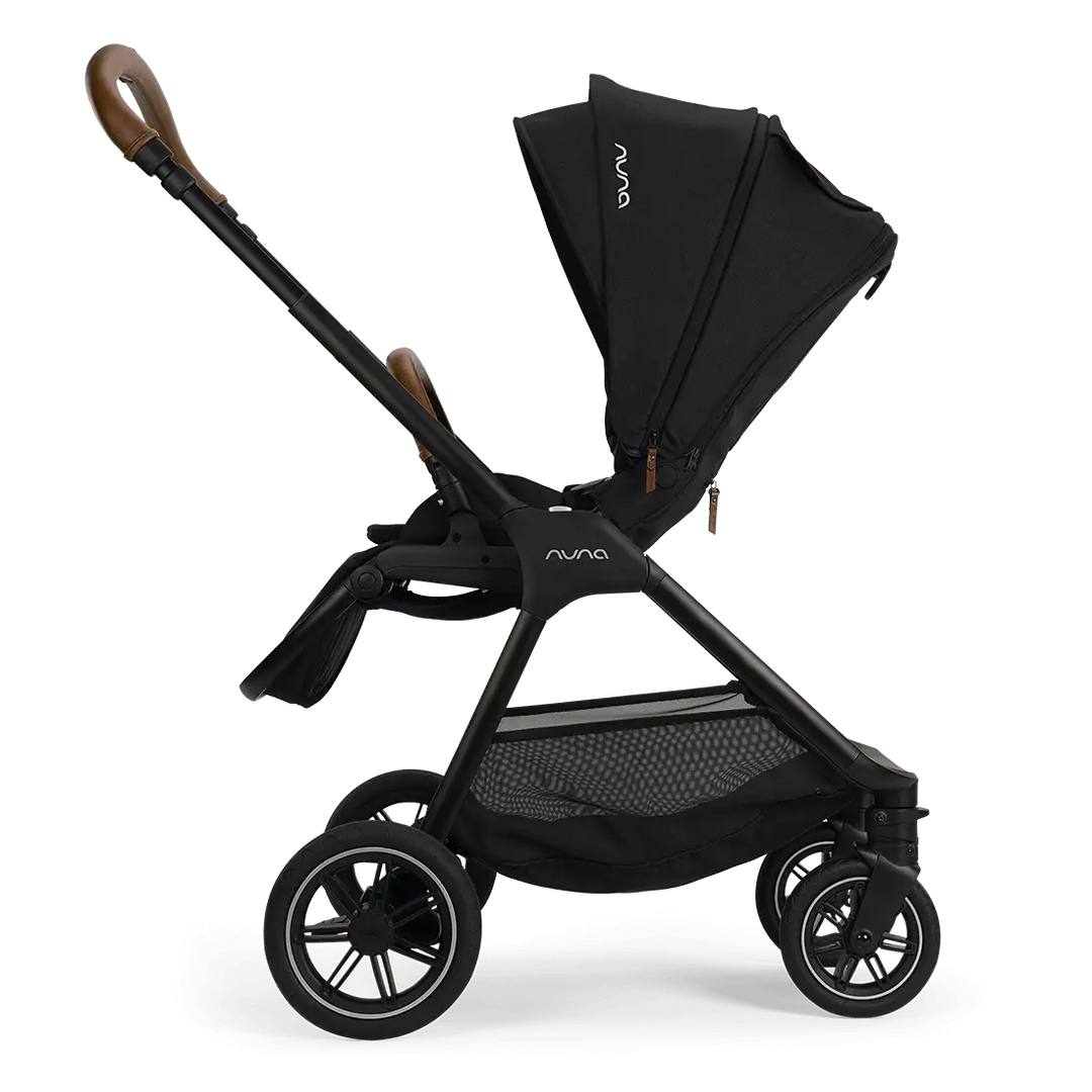 Nuna TRIV Next Premium Baby Stroller with Rain Cover Caviar ST16615CVRGL at Zubaidas Best Baby Shop in Pakistan