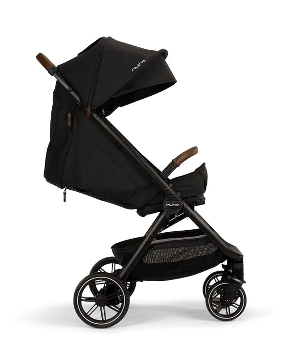 Nuna trvl lx Premium Baby Stroller with Rain Cover Caviar ST18101CVRGL at Zubaidas Best Baby Shop in Pakistan