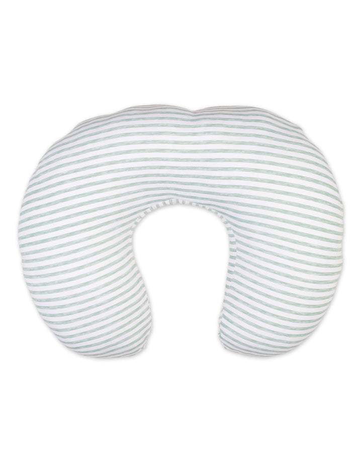 Nursing Pillow Bambies Marine Green Stripes at Zubaidas