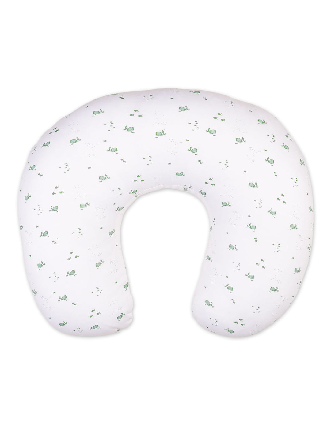 Nursing Pillow Bambies Marine Printed White at Zubaidas