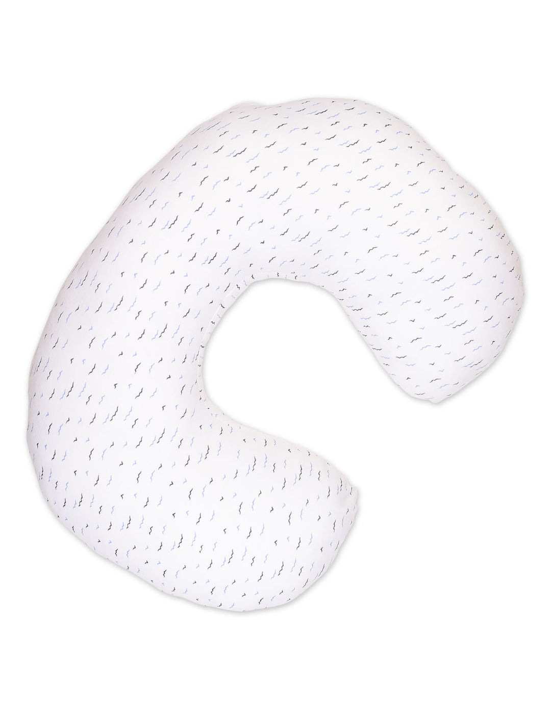 Nursing Pillow Bambies Ocean Birds Printed White at Zubaidas Official Pakistan