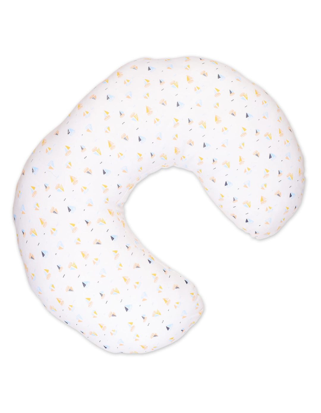Nursing Pillow Bambies Ocean Ships Printed White at Zubaidas Official Pakistan