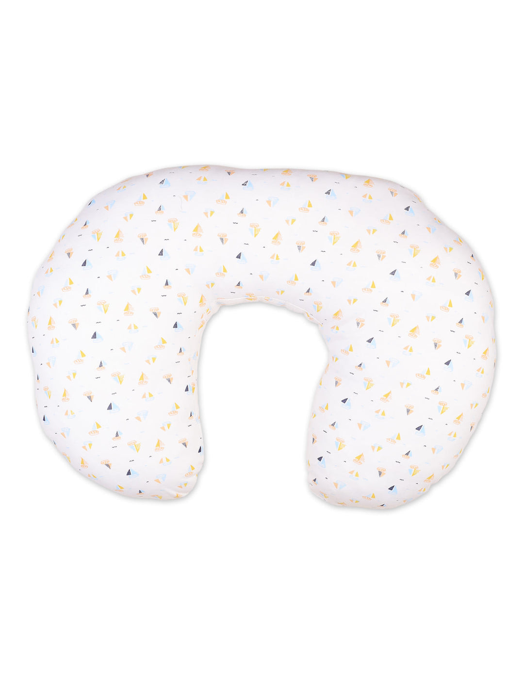 Nursing Pillow Bambies Ocean Ships Printed White at Zubaidas