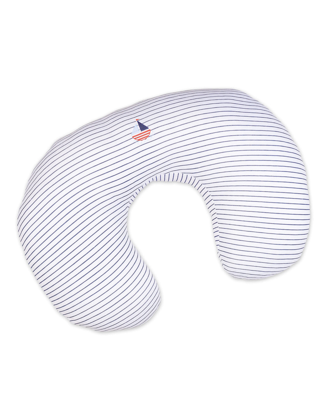 Nursing Pillow Bambies Ocean Stripes Navy Blue at Zubaidas Official Pakistan