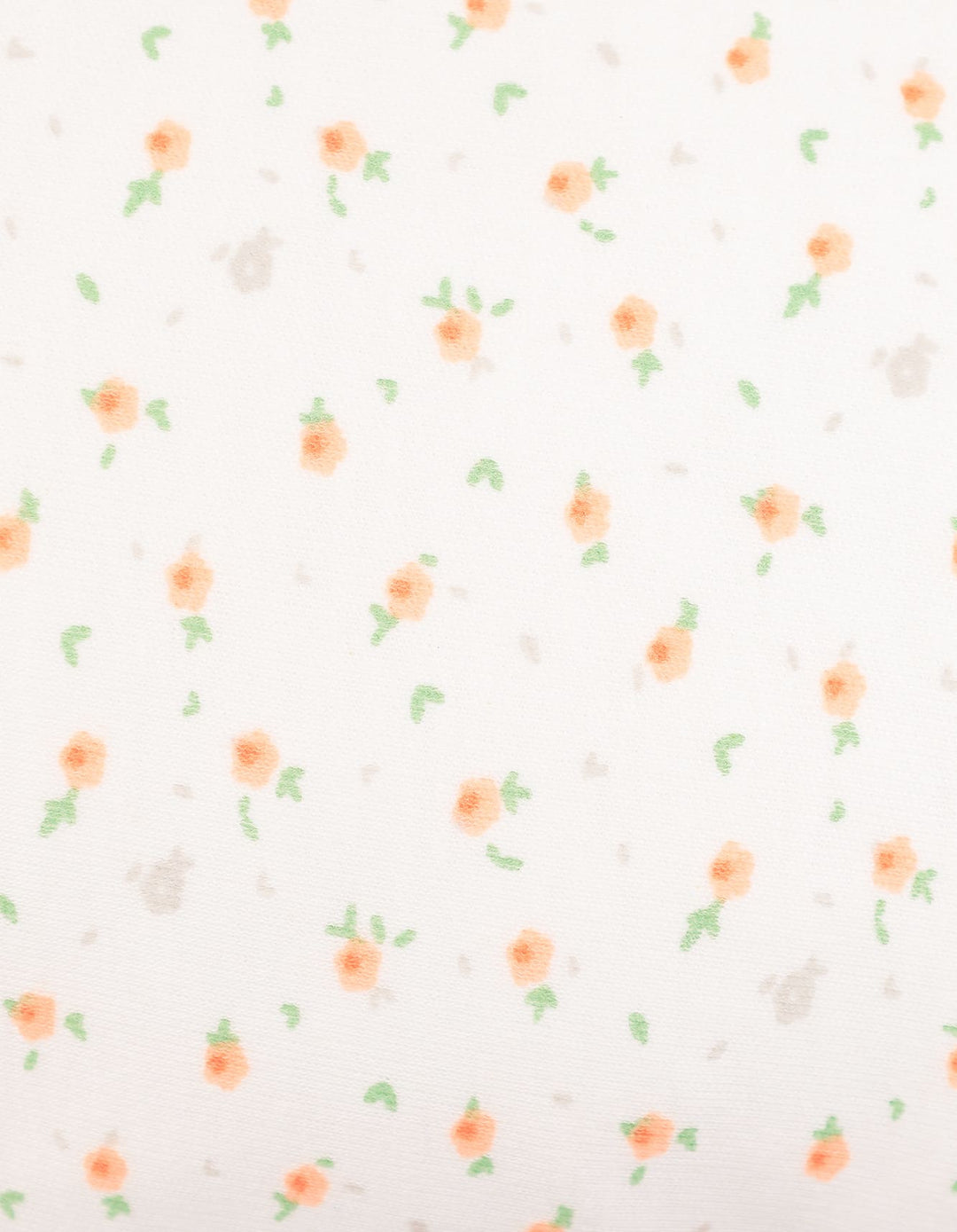 Nursing Pillow Bambies Peach Floral Printed Off White at Zubaidas Online Pakistan