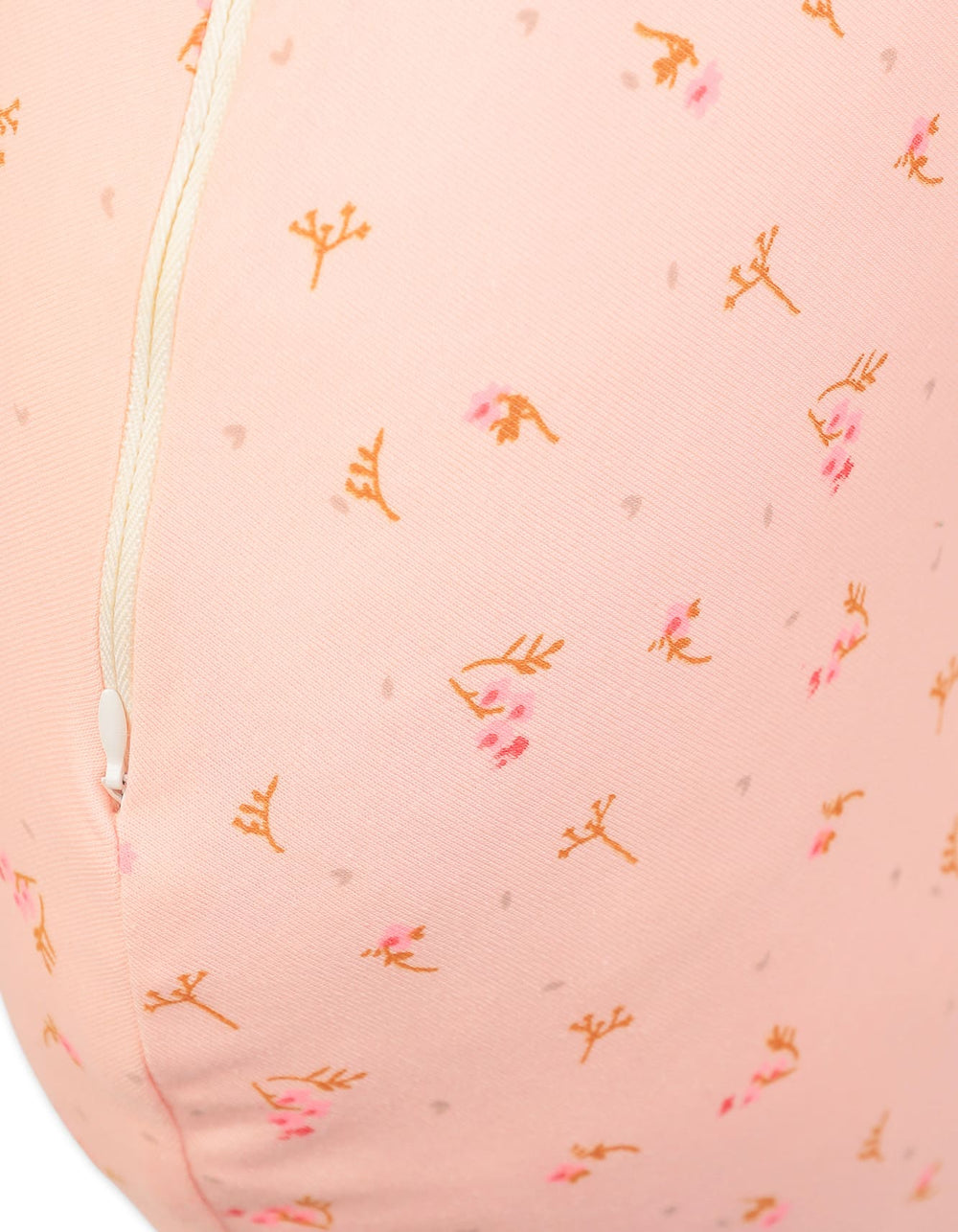 Nursing Pillow Bambies Peach Floral Printed Peach at Zubaidas Official Pakistan