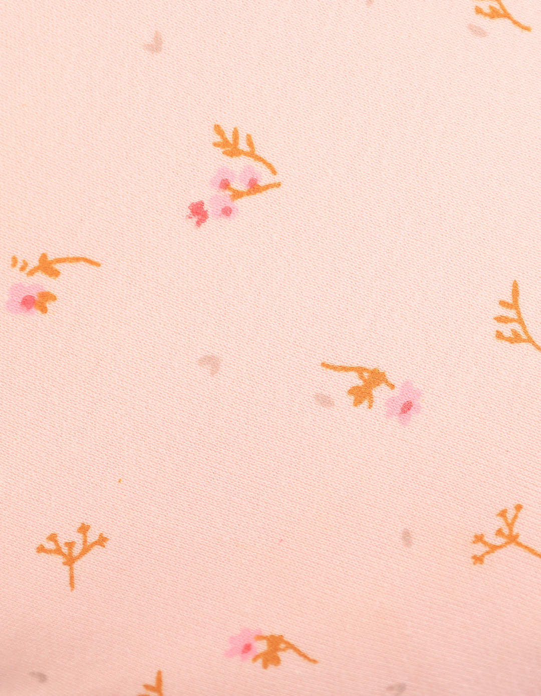 Nursing Pillow Bambies Peach Floral Printed Peach at Zubaidas Online Pakistan