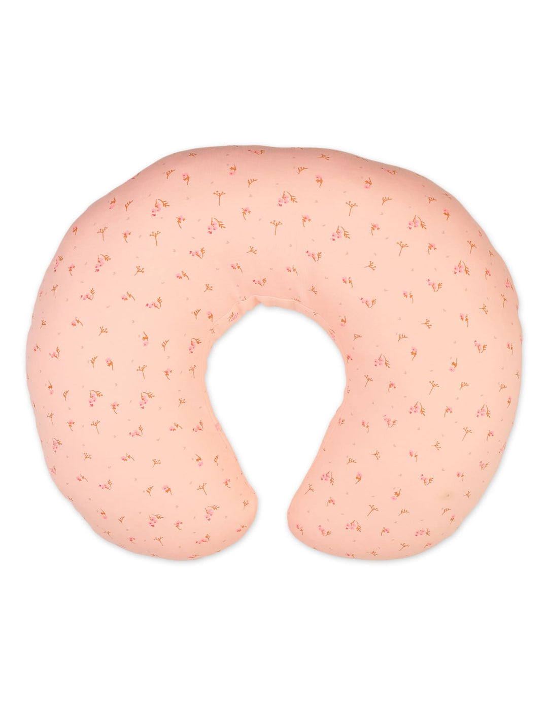 Nursing Pillow Bambies Peach Floral Printed Peach at Zubaidas