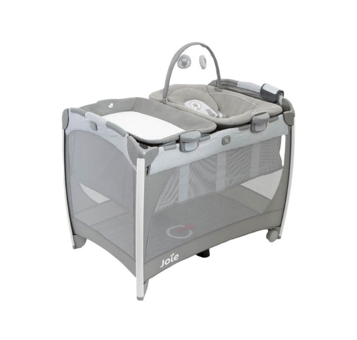 Zubaida’s Joie Travel Cot with Pop-Off Toppers Excursion™ Change & Bounce Portrait (P1402FAPOR000)