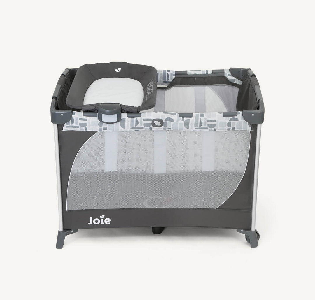 Zubaida’s Joie Travel Cot with Changer Commuter™ Change Logan (P1028LALGN000)