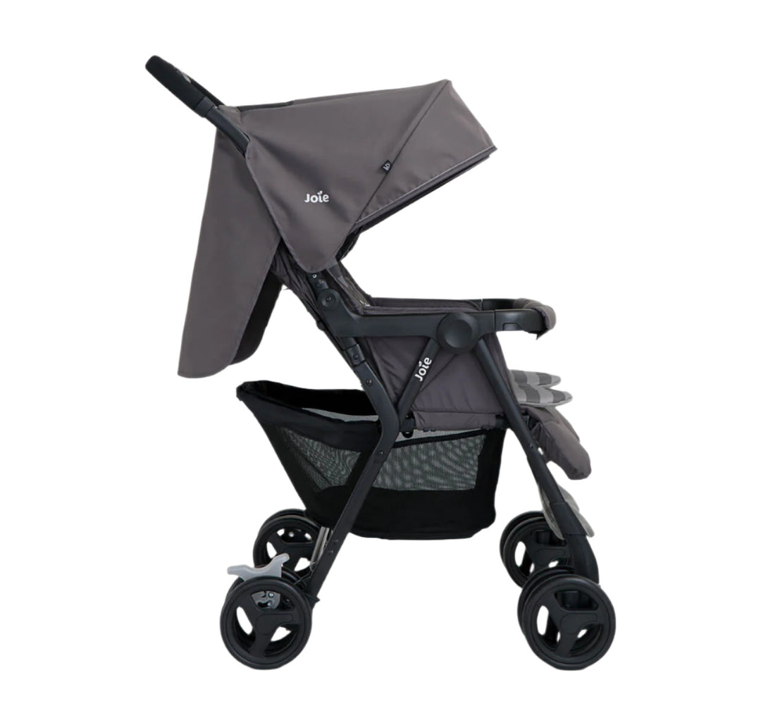 Zubaida’s Joie Lightweight Double Stroller Aire™ Twin Dark Pewter (S1217AEDPW000)