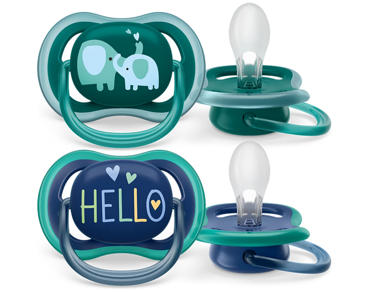 Philips AVENT Ultra Air Pacifier 18M+ Pack of 2 SCF349/18 at Zubaidas