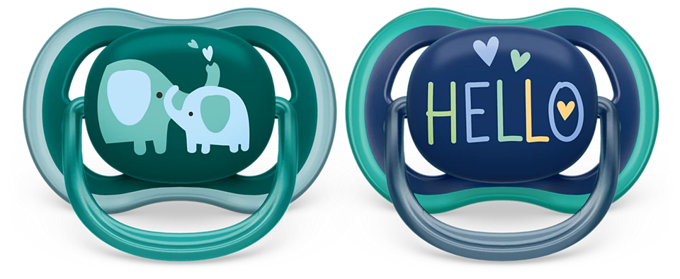 Philips AVENT Ultra Air Pacifier 18M+ Pack of 2 SCF349/18 at Zubaidas Online Pakistan