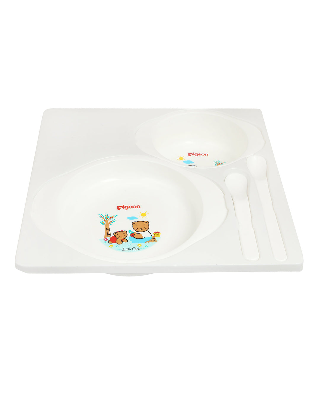Pigeon Baby Mini Feeding Set 4 Pcs - D327 at Zubaidas