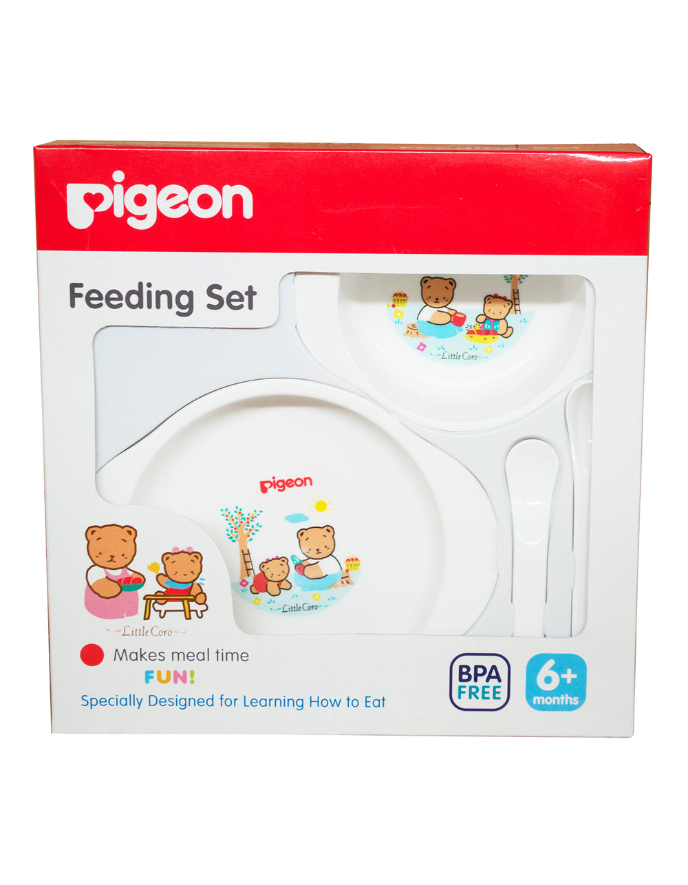 Pigeon Baby Mini Feeding Set 4 Pcs - D327 at Zubaidas Pakistan