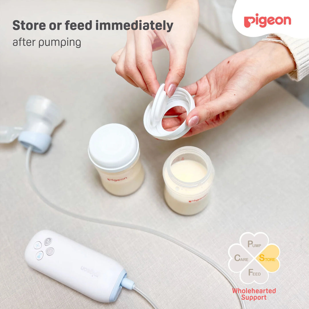 Pigeon Breastmilk Storage Bottles 160ML Pack of 3 A79367 at Zubaidas Bast Online Baby and Kids Store in Pakistan