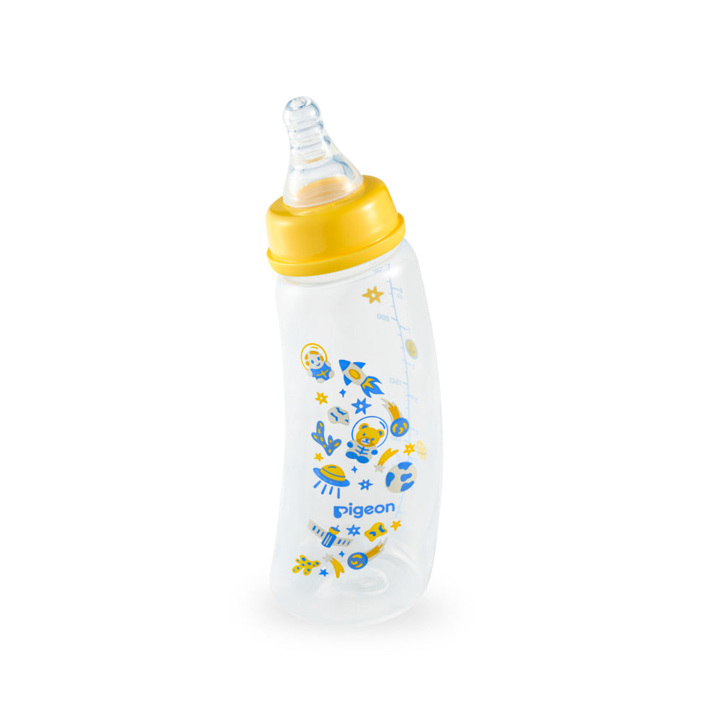 Pigeon Curve Nursing Bottle Pp 250ml Space - A80000 at Zubaidas Pakistan