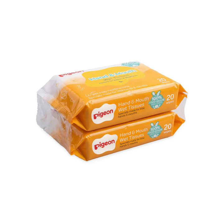 Pigeon Hand and Mouth Wet Tissues 20s 2In1 Refill P81405 at Zubaidas Official Pakistan