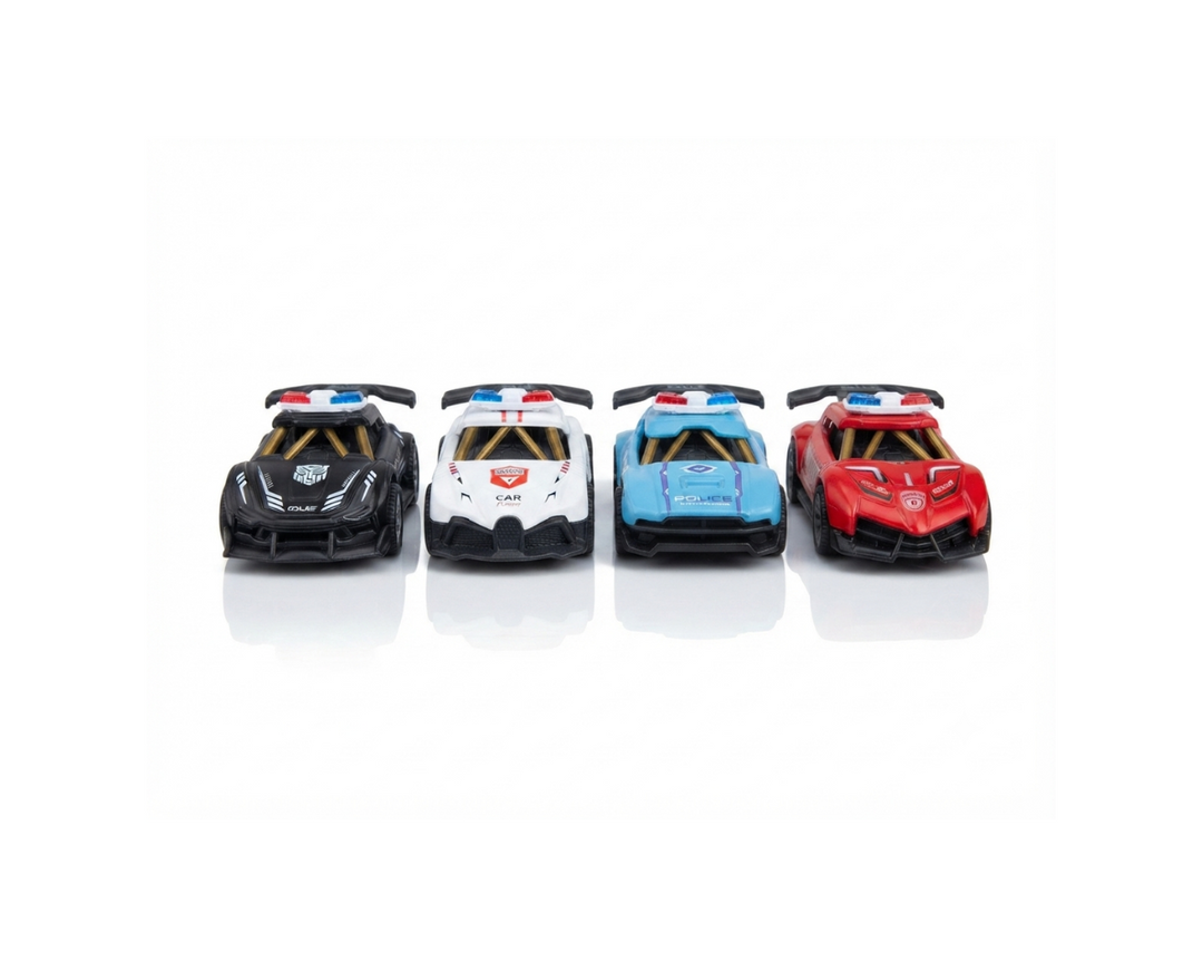 Police Sports Pull-Back Car Toy at Zubaidas