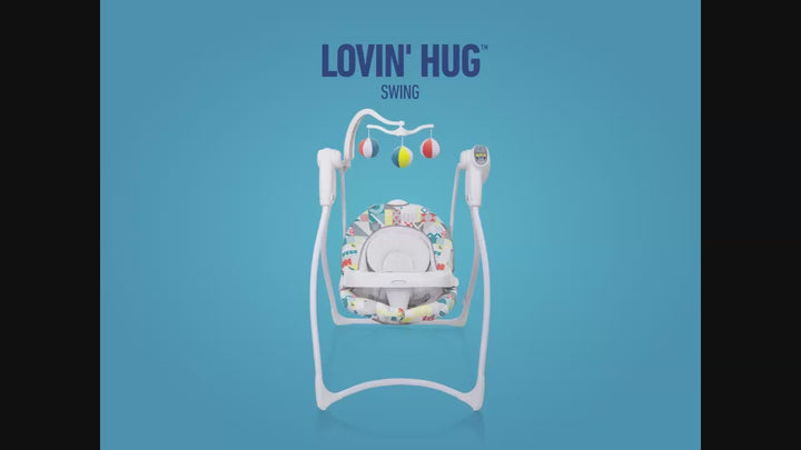 Zubaida's Graco Lovin' Hug Baby Swing - Little Adventure