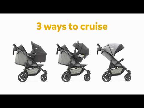 Zubaida’s Joie Travel System Litetrax™ 4 Pebble (Stroller & Infant Car Seat ) - T1112YEPEB000