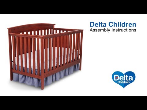 Delta Children Gateway Convertible Crib 7312-100 White at Zubaidas Pakistan