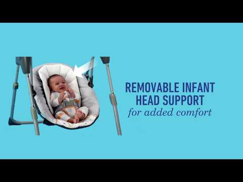 Zubaida's Graco Swing Slim Spaces Day Dream