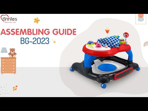 Tinnies Baby Activity Walkers Multi Functions BG 2023 at Zubaidas Pakistan