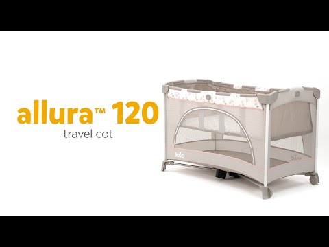 Travel Cot and Playard Joie™ Allura™ 120 Lite Black-Ink P1206DABLK000 at Zubaidas® - Pakistan’s No. 1 and the most trusted baby and kids store for over 50 years. Shop Online. Nationwide Delivery. Best Prices.