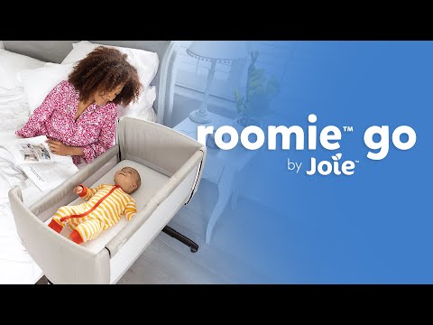 Zubaida’s Joie Travel Bedside Crib Roomie™ Go Laurel (P2106AALRL000)