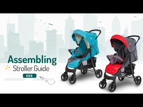 Zubaida's Tinnies Baby Stroller Blue E03-012