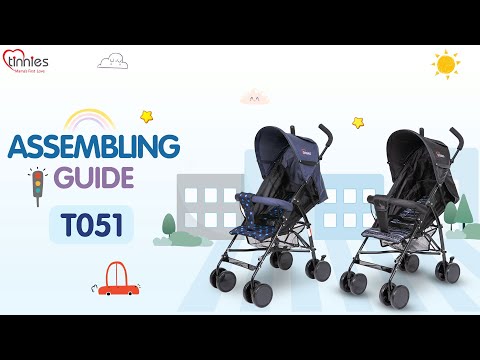 Zubaida's Tinnies Baby Buggy Blue T051-012