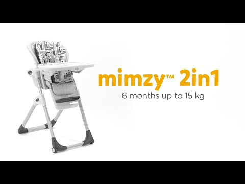Joie™ Mimzy™ 2in1 High Chair Logan H1013CALGN000 at Zubaidas® - Pakistan’s No. 1 and the most trusted baby and kids store for over 50 years. Shop Online. Nationwide Delivery. Best Prices.