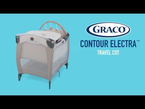 Graco Contour Electra Travel Cot Nature Trail 9D898NTLEU at Zubaidas Pakistan
