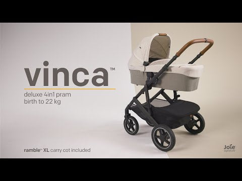 Joie™ Vinca Stroller with Ramble XL Carrycot Eclipse S2214AAECL000&nbsp; at Zubaidas® - Pakistan’s No. 1 and the most trusted baby and kids store for over 50 years. Shop Online. Nationwide Delivery. Best Prices.