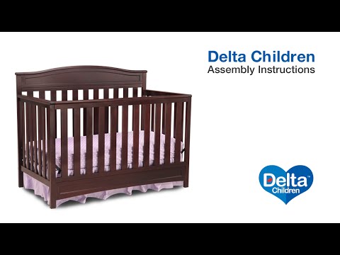 Delta Children Emery Convertible Crib 7380-100 White at Zubaidas Pakistan