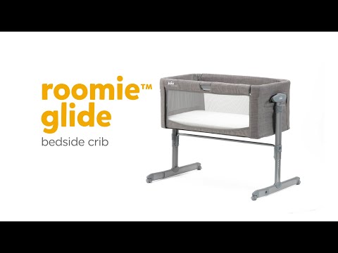 Zubaida’s Joie Gliding Bedside Crib Roomie™ Glide Almond (P1814AAALM000)