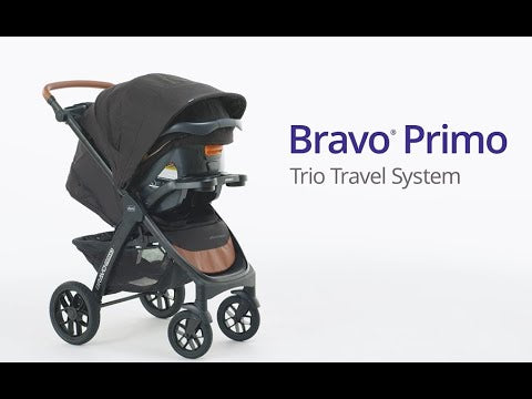 Chicco Trio Travel System Bravo Primo Stroller with KeyFit 35 Car Seat Springhill 04079682330070 at Zubaidas Pakistan