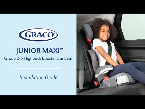 Graco Junior Maxi Group 2/3 High Back Booster 8E296BLCEU at Zubaidas Official™ Pakistan