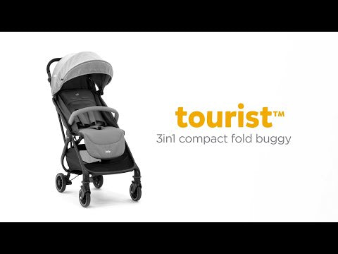 Zubaida’s Joie 3in1 Compact Stroller Tourist™ Shale (S1706DDSHA000)