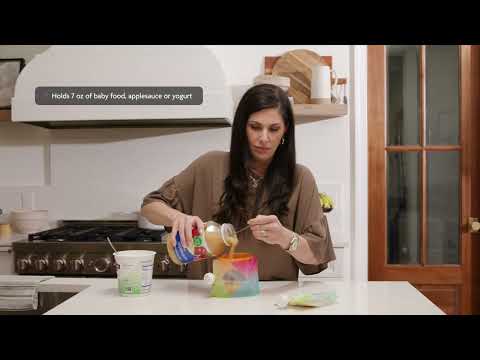 Baby Brezza Reusable Food Storage Pouches With Funnel Pack of 10 BRZ00207 at Zubaidas Pakistan