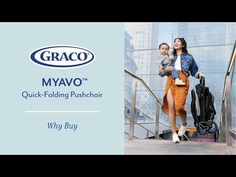 Graco Myavo Quick Folding Pushchair with Raincover Mint GS2107BBMNT000 at Zubaidas Pakistan