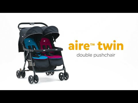 Joie Aire Twin Double Stroller Shale at Zubaidas Pakistan