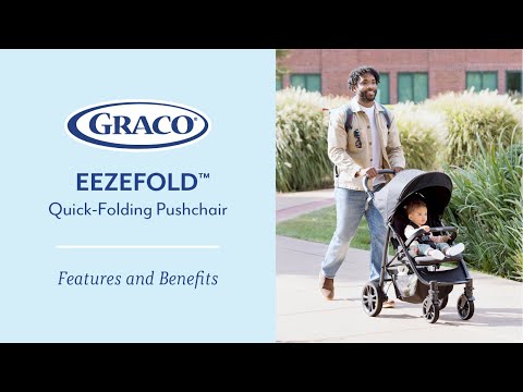 Graco EezeFold DLX Lightweight Infant Stroller Lunar Grey at Zubaidas Pakistan